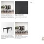70862 - Teva 92"L x 39"W Rectangular Dining Table | Modern | Black Wood | Seats 8