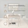 70870-AB - Suvan 72"L x 36"W Rectangular Dining Table | Modern | Light Brown Wood | Seats 6