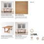 70872-AB - Suke 84"L x 42"W Rectangular Trestle Dining Table | Natural Wood | Seats 8