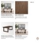 70890-AB - Takota 106.3"L x 39.3"W Rectangular Extendable Dining Table | Modern | Dark Brown Wood | Seats 8