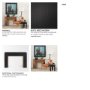 70893 - Tabor Natural Wood w/ Black Oak Waterfall Console Table