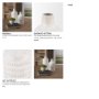 70942 - Tisha Large White W/ Terracotta Distressing Metal Vase