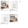 70959 - Treva Small White w/ Black Speckles Metal Vase