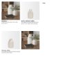70991 - Tyrus Medium Textured Matte White w/ Speckling Ceramic Vase