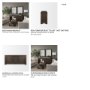 71010 - Wallen 2 Door Solid Dark Brown Wood w/ 3 Drawers Sideboard