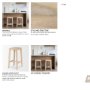 71131 - Colony Light Brown Solid Wood Counter Stool