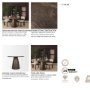 71136-AB - Allyson 42" Round Pedestal Dining Table | Cappuccino Marble & Dark Brown Wood | Seats 4