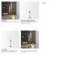 71156 - Chantria Small Solid Natural Brass Adjustable Taper Candle Holder