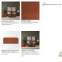 71195 - Saga Stonewashed Rust Chenille Fabric 3 Seater Sofa