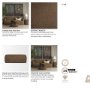 71196 - Saga Textured Brown Plush Fabric 3 Seater Sofa