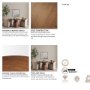 71220-AB - Atlas 42" Round Pedestal Dining Table | Med Brown Wood | Seats 4