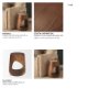 71224 - Cove Mid-Brown Sculptural Open Side Table