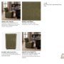 71276 - Wilkins Barrel Back Dining Arm Chair | Moss Olive Fabric w/ Wood