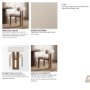 71314 - Tribeca Open Back Dining Side Chair | Cream Fabric w/ Dark Brown Wood