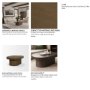 71343 - Lyonne Oblong Medium Brown Oak Wood Coffee Table