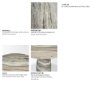 71420-AB - Allyson 42" Round Pedestal Dining Table | Marble | Seats 4