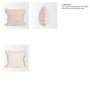 71442-CFNA - Fraye 22x22 Square Oatmeal Multi-Tone Blend Pillow Cover w/Non-Allergen Filler