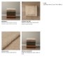 71455 - Kambal Light Beige Woven Cotton Throw Blanket