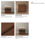 71456 - Kambal Mahogany Woven Cotton Throw Blanket