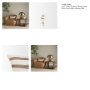 71460-CFNA - Maryn 13x21 Lumbar Cream w/ Brown Stripes Pillow Cover w/Non-Allergen Filler