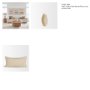71471-CFD - Lowen 14x26 Lumbar Gold Woven Pillow Cover w/Down Filler