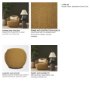 71500-AB - Hudson Mustard Fabric Upholstered Swivel Chair