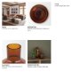 71614 - Aurel Small Orange Glass Vase