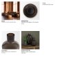 71615 - Aurel Small Brown Glass Vase
