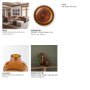 71616 - Aurel Tall Orange Glass Vase