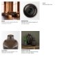 71617 - Aurel Tall Brown Glass Vase