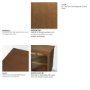 71719 - Winsford 82" Two-Tone Oak Sideboard w/ Glass Doors