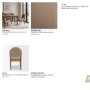 71725 - Martie Rounded Back Dining Side Chair | Fabric w/ Wood