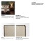 71741-ABC - Holden King Upholstered Bedframe | Shelter Headboard | Oatmeal Performance Fabric