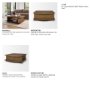 71743 - Boden 42" Square Wood Coffee Table w/ Open Shelf
