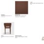 71763 - Marek Wingback Dining Arm Chair | Nutmeg Leather w/ Wood