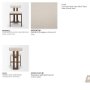 71771 - Tribeca Curve Open Back Cream Fabric Tripod Frame Counter Stool