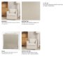 71779-AB - Ellington Slipcovered Slope Arm Swivel Swivel Accent Chair | Cream Fabric