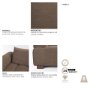 718202-A - Warner Channel 2 Piece Sofa Set w/Back Cushions