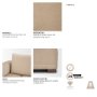 718212-H - Warner Quilt 3 Piece Sofa Set w/S Corner Piece w/Back Cushions