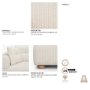 718222-B - Warner Stripe 2 Piece Long Sofa Set w/Back Cushions