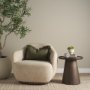 71545-CFNA - Kambal 13x21 Evergreen Cotton Pillow Cover w/Non-Allergen Filler