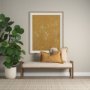 16356 - Mental Crossfire I by Mercana Studio Hand-Embellished Textured Framed Artwork Matted under Glass