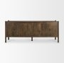 71299 - Phil Dark Brown Wood 2 Door 3 Drawer Closed Sideboard