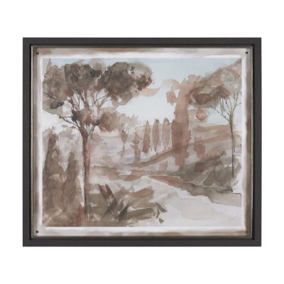 16374 - Open Country III by Mercana Studio Textured Framed Artwork Matted under Glass