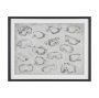16381 - Mountain Eyes by Mercana Studio Textured Framed Artwork Matted under Glass