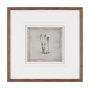 16384 - Apres 1 by Mercana Studio Hand-Embellished Textured Framed Artwork Matted under Glass