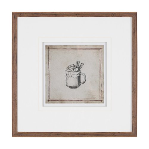 16386 - Apres 3 by Mercana Studio Hand-Embellished Textured Framed Artwork Matted under Glass