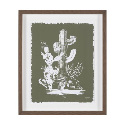16391 - Baja by Nick Simon Hand-Embellished Framed Artwork Matted under Glass