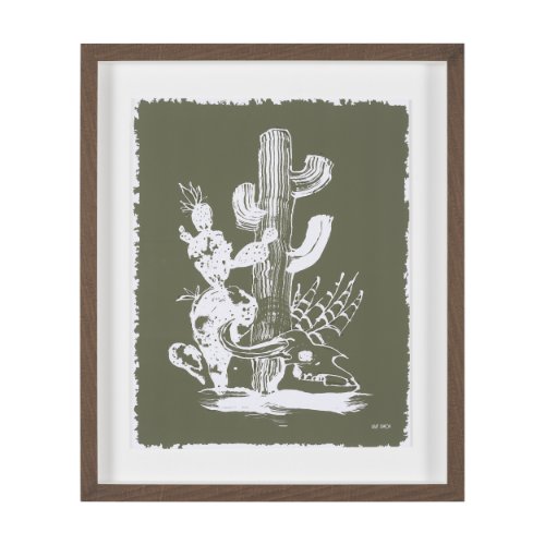 16391 - Baja by Nick Simon Hand-Embellished Framed Artwork Matted under Glass