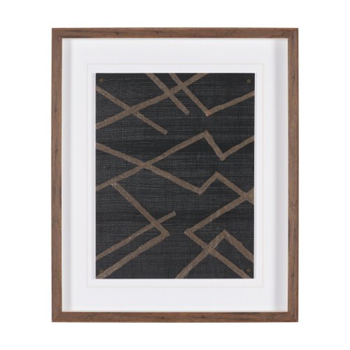 16408 - Fabric Fusion - Garisan by Maja Gunnarsdottir Textured Framed Artwork Matted under Glass